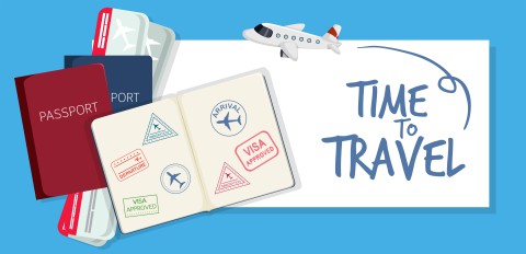 Het is tijd om op vakantie te gaan.